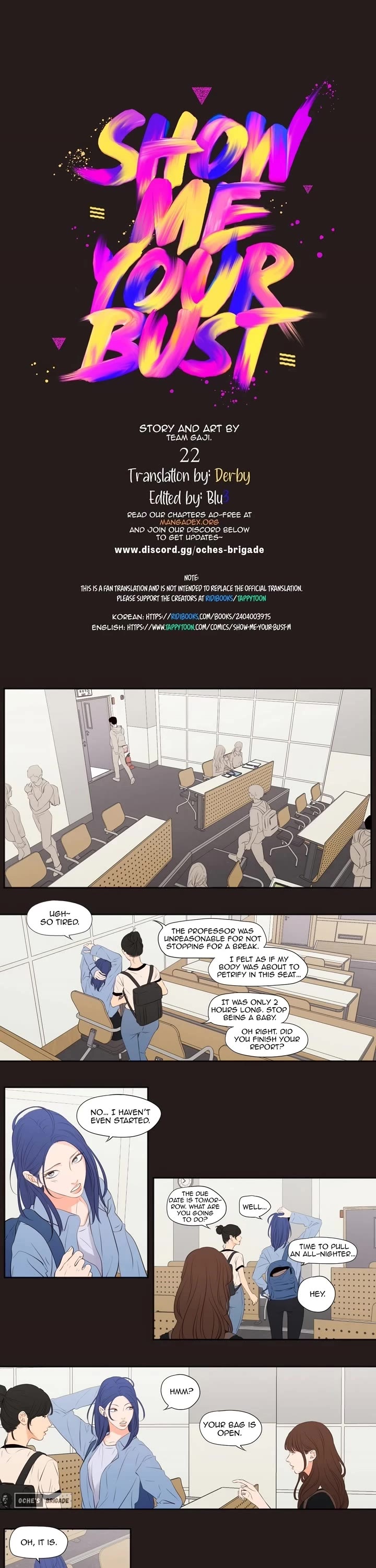 Show Me Your Bust chapter 22 page 1
