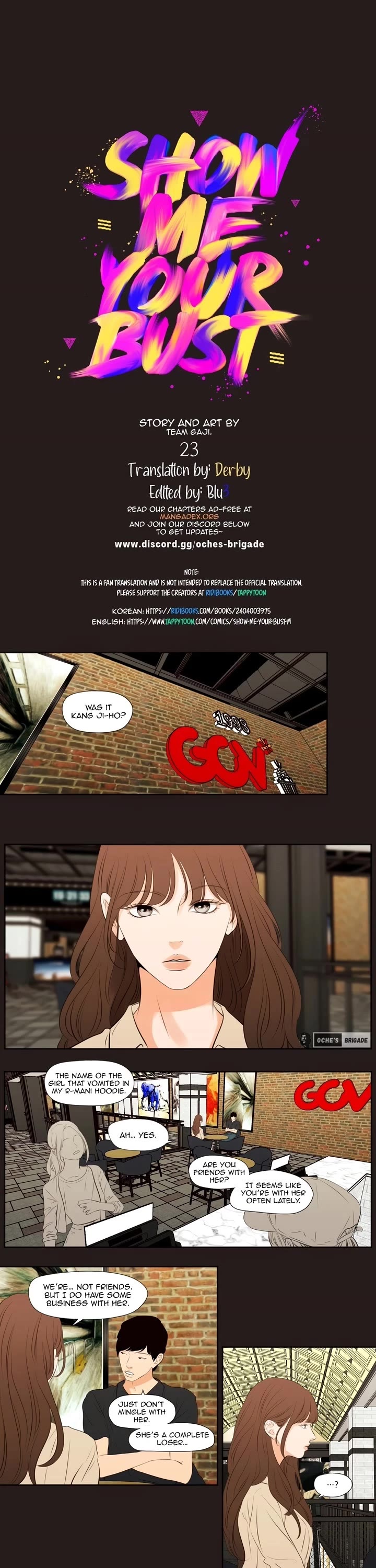 Show Me Your Bust chapter 23 page 1