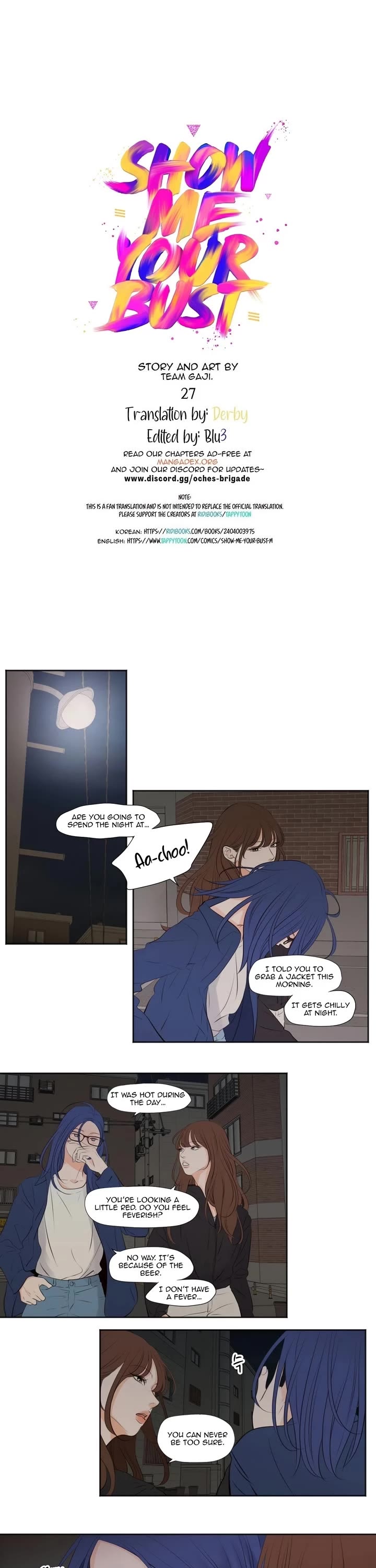 Show Me Your Bust chapter 27 page 1
