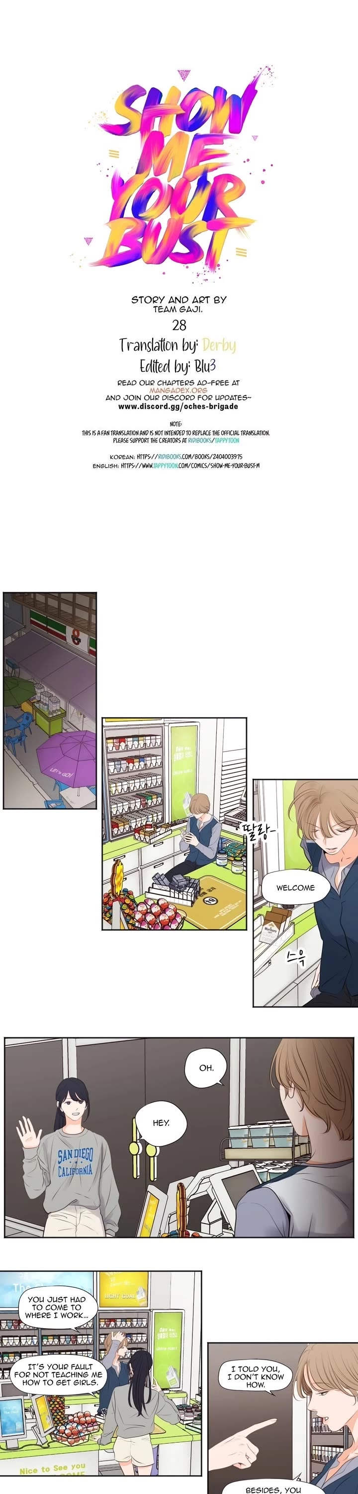 Show Me Your Bust chapter 28 page 1