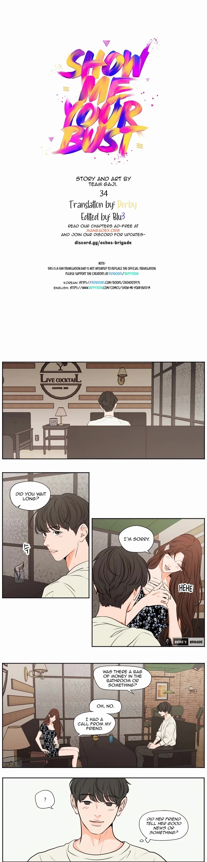 Show Me Your Bust chapter 34 page 1