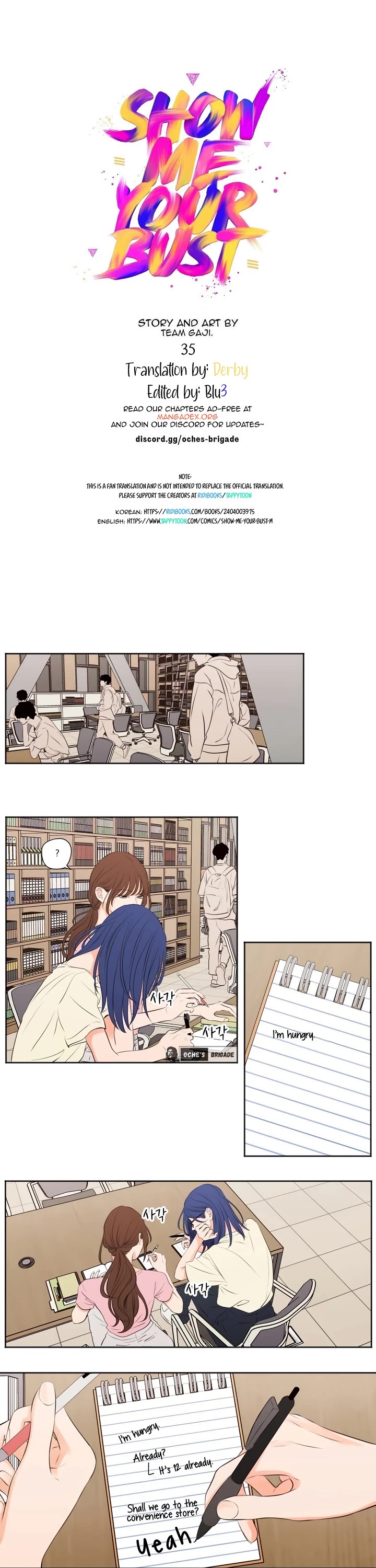 Show Me Your Bust chapter 35 page 1