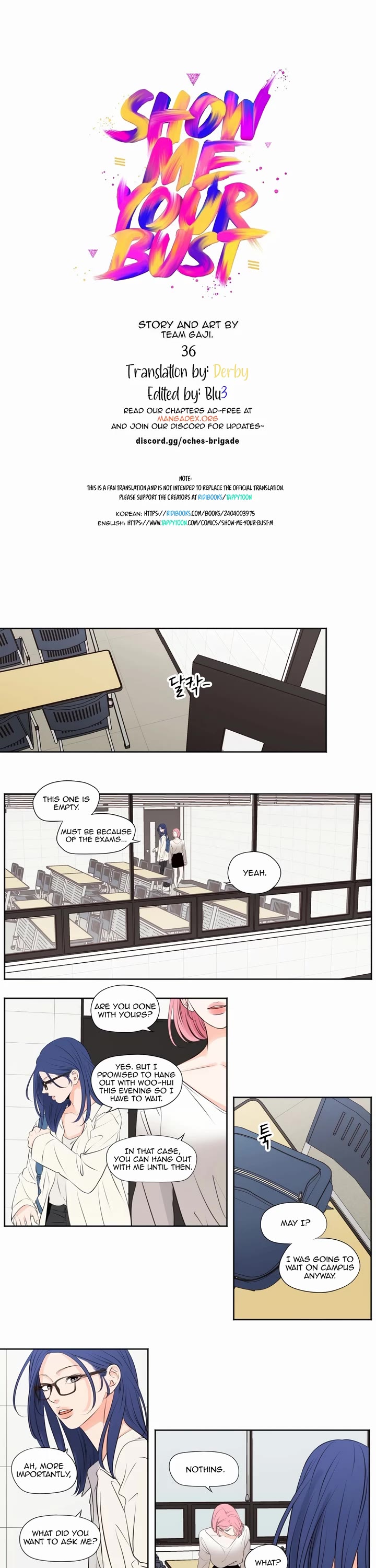 Show Me Your Bust chapter 36 page 1