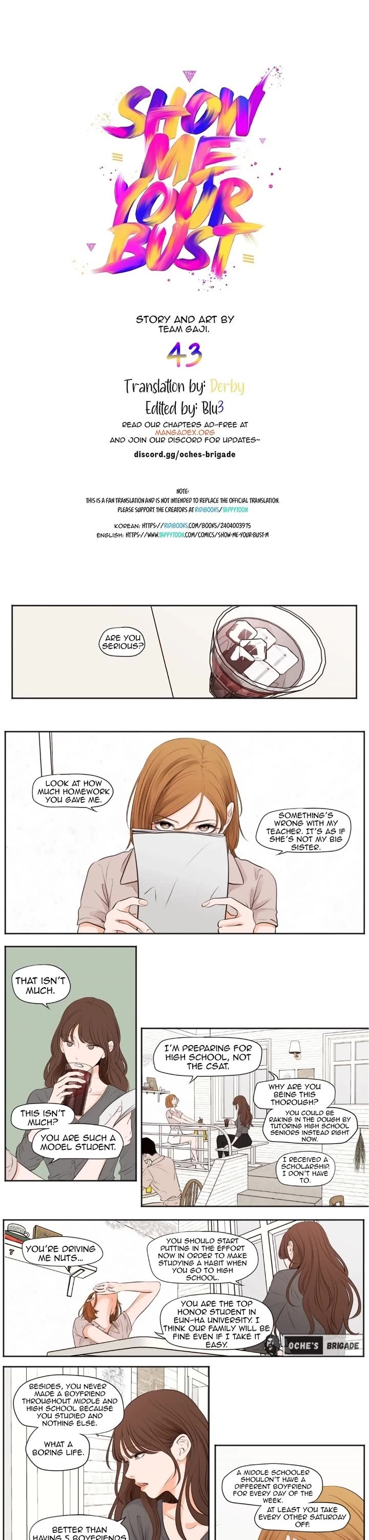 Show Me Your Bust chapter 43 page 1
