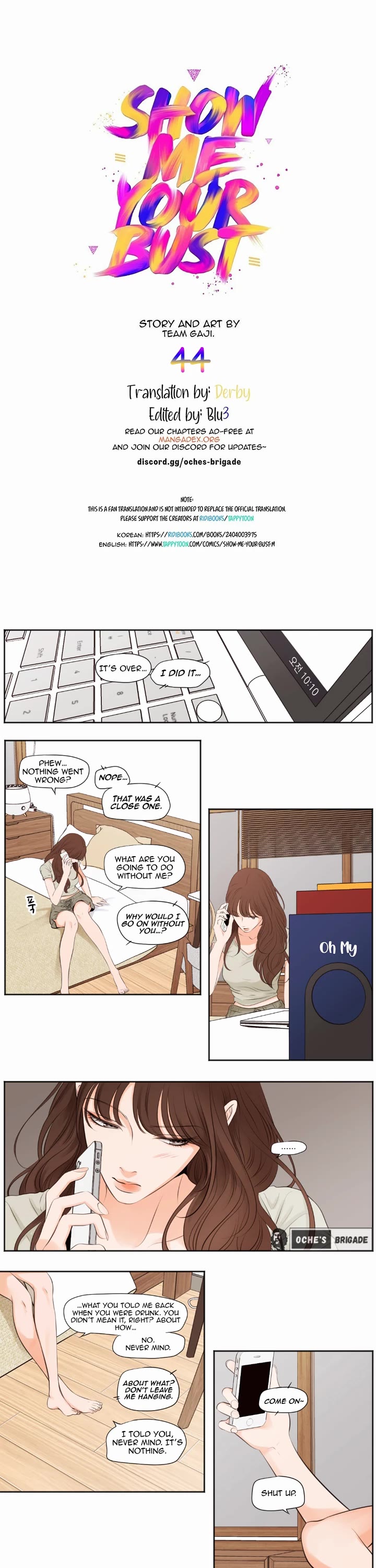 Show Me Your Bust chapter 44 page 1