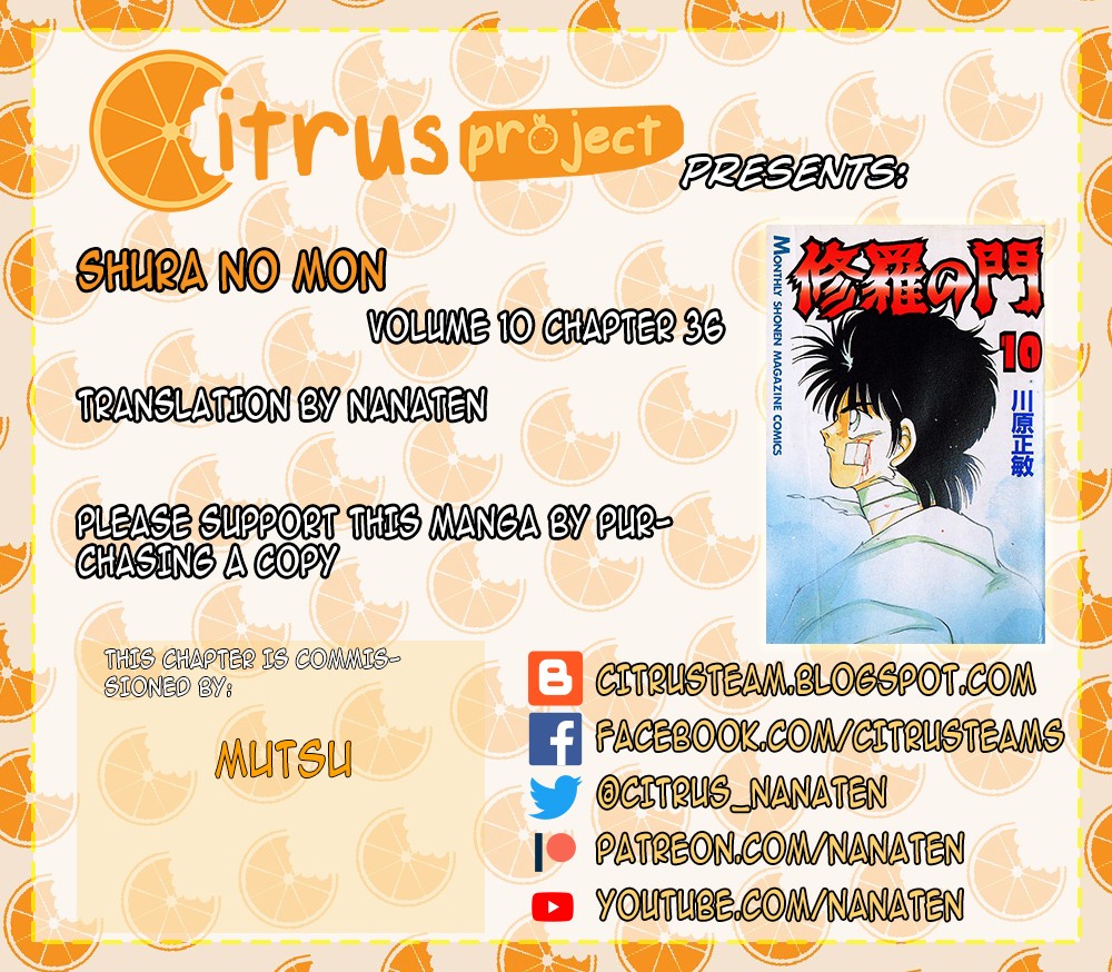 Shura no Mon chapter 36 page 1
