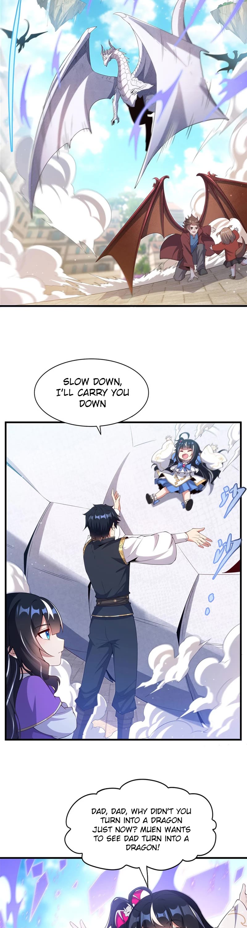 Shut Up, Evil Dragon! I Don't Want to Raise a Child With You Anymore chapter 17 page 3