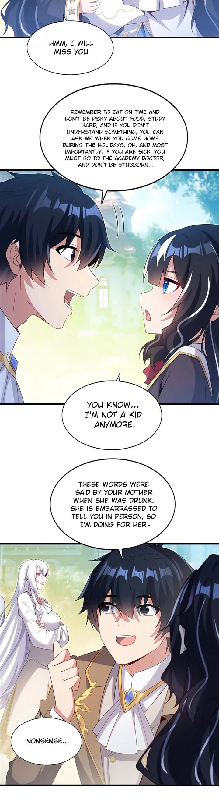 Shut Up, Evil Dragon! I Don't Want to Raise a Child With You Anymore chapter 21 page 18