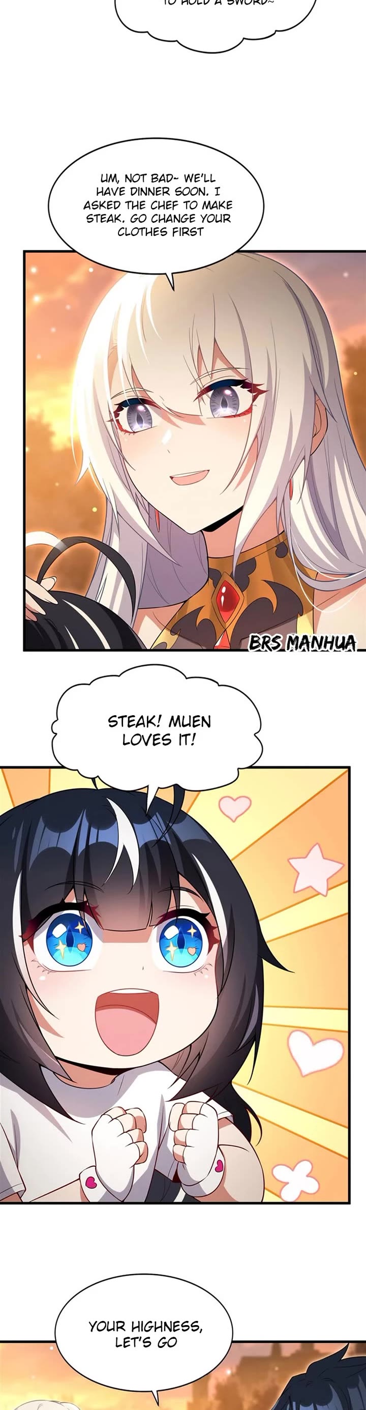 Shut Up, Evil Dragon! I Don't Want to Raise a Child With You Anymore chapter 22 page 8