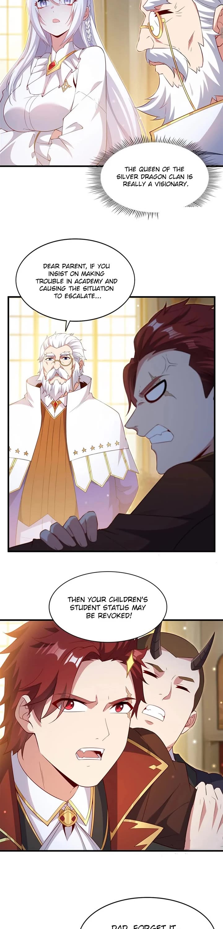 Shut Up, Evil Dragon! I Don't Want to Raise a Child With You Anymore chapter 34 page 12