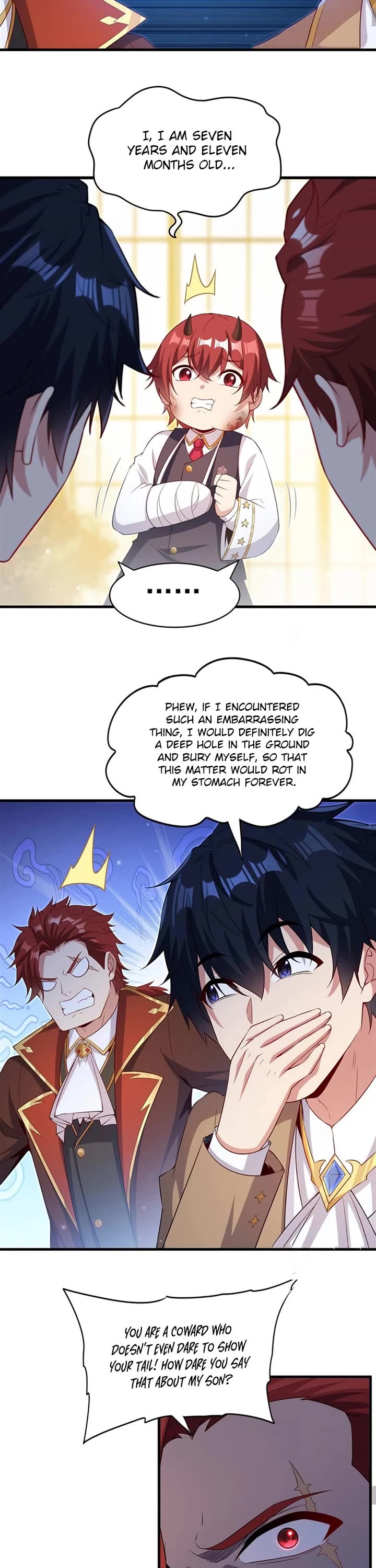 Shut Up, Evil Dragon! I Don't Want to Raise a Child With You Anymore chapter 34 page 7
