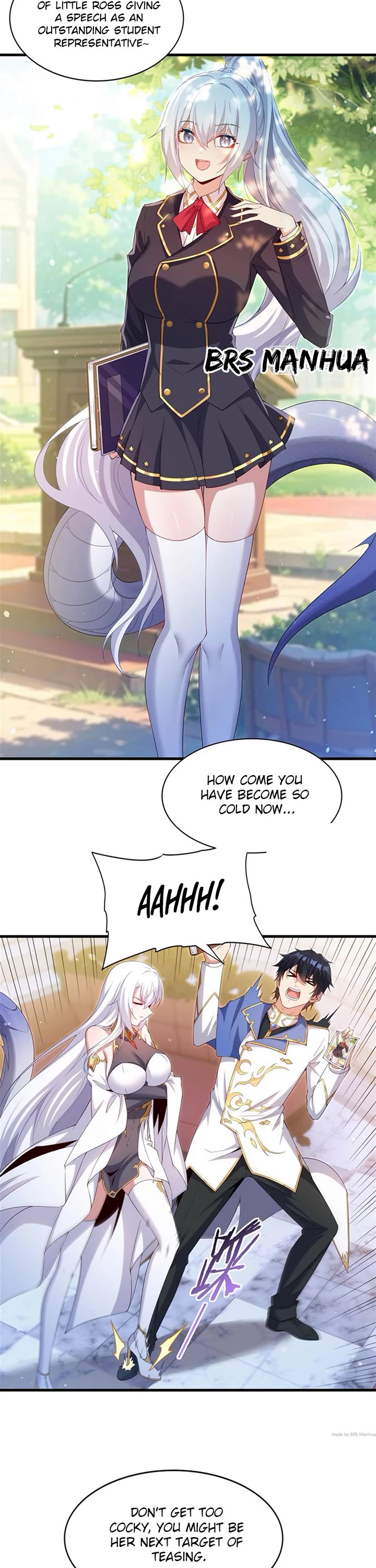 Shut Up, Evil Dragon! I Don't Want to Raise a Child With You Anymore chapter 37 page 2