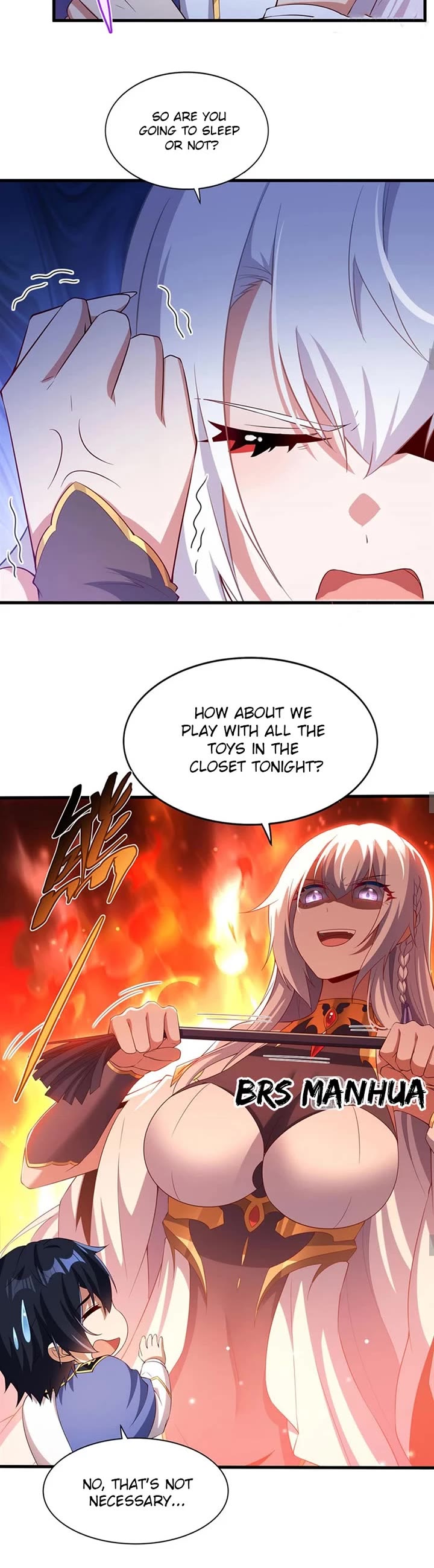 Shut Up, Evil Dragon! I Don't Want to Raise a Child With You Anymore chapter 38 page 10