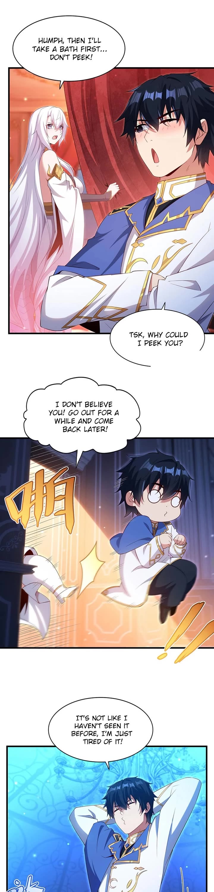 Shut Up, Evil Dragon! I Don't Want to Raise a Child With You Anymore chapter 38 page 11