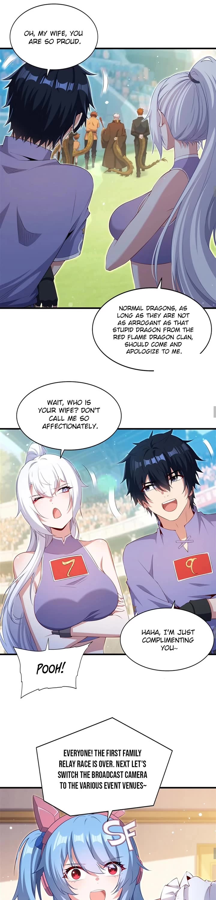 Shut Up, Evil Dragon! I Don't Want to Raise a Child With You Anymore chapter 50 page 6
