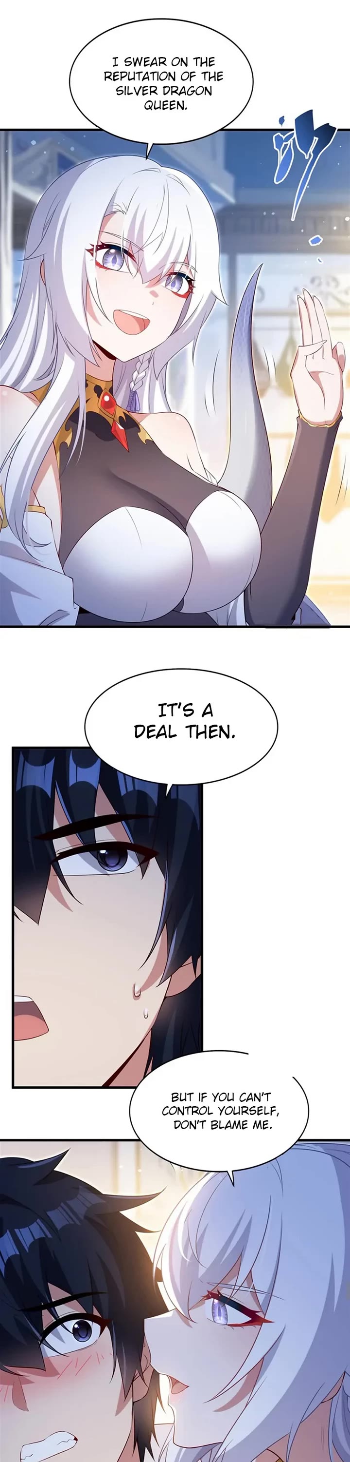 Shut Up, Evil Dragon! I Don't Want to Raise a Child With You Anymore chapter 52 page 11