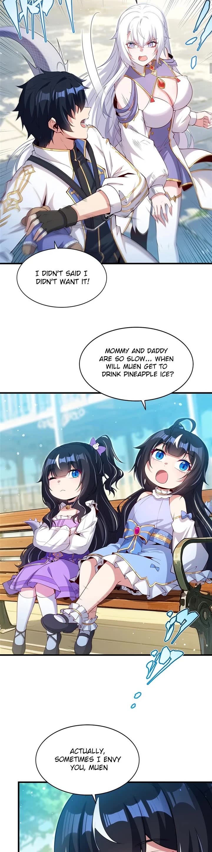 Shut Up, Evil Dragon! I Don't Want to Raise a Child With You Anymore chapter 53 page 13