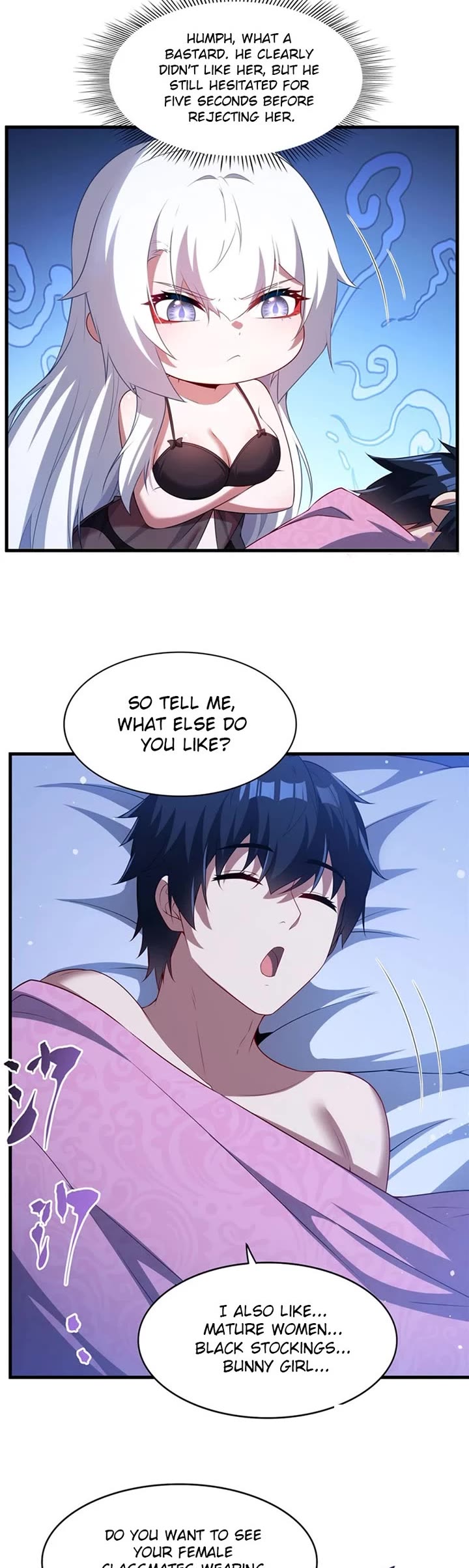 Shut Up, Evil Dragon! I Don't Want to Raise a Child With You Anymore chapter 60 page 9