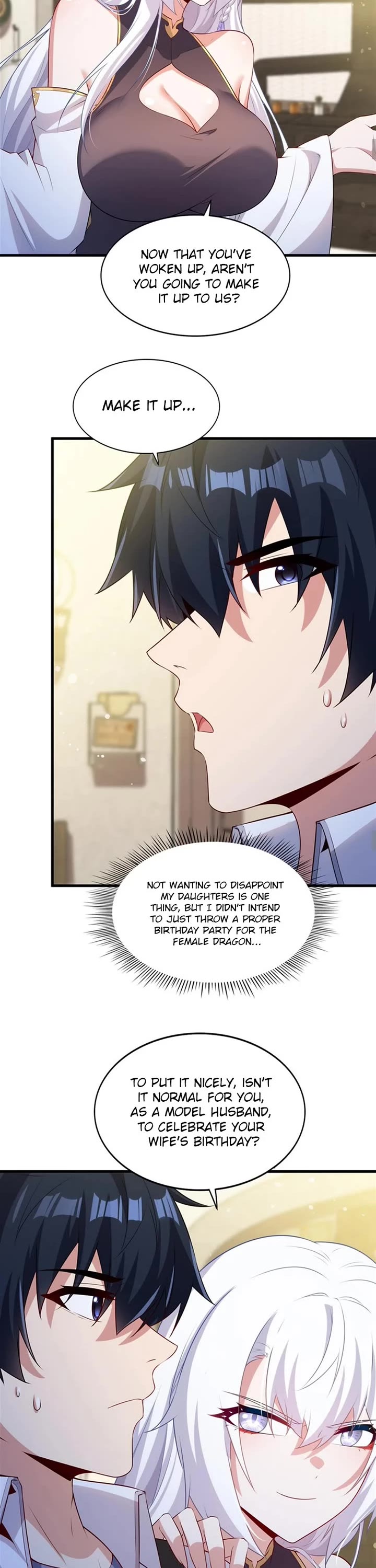 Shut Up, Evil Dragon! I Don't Want to Raise a Child With You Anymore chapter 69 page 8