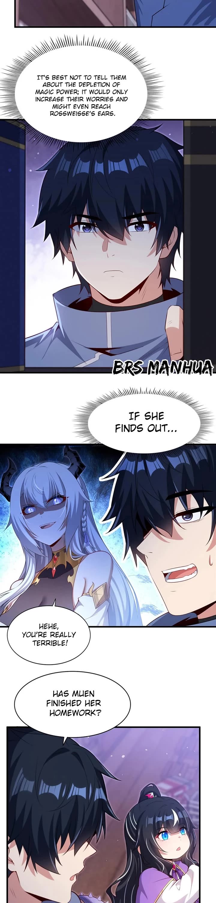 Shut Up, Evil Dragon! I Don't Want to Raise a Child With You Anymore chapter 71 page 8