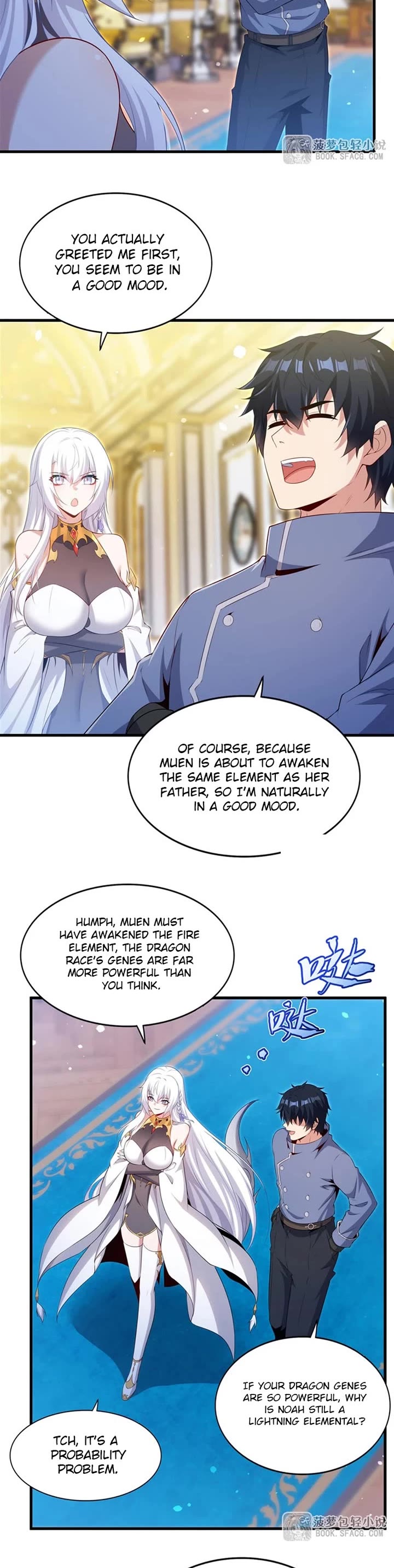 Shut Up, Evil Dragon! I Don't Want to Raise a Child With You Anymore chapter 72 page 9