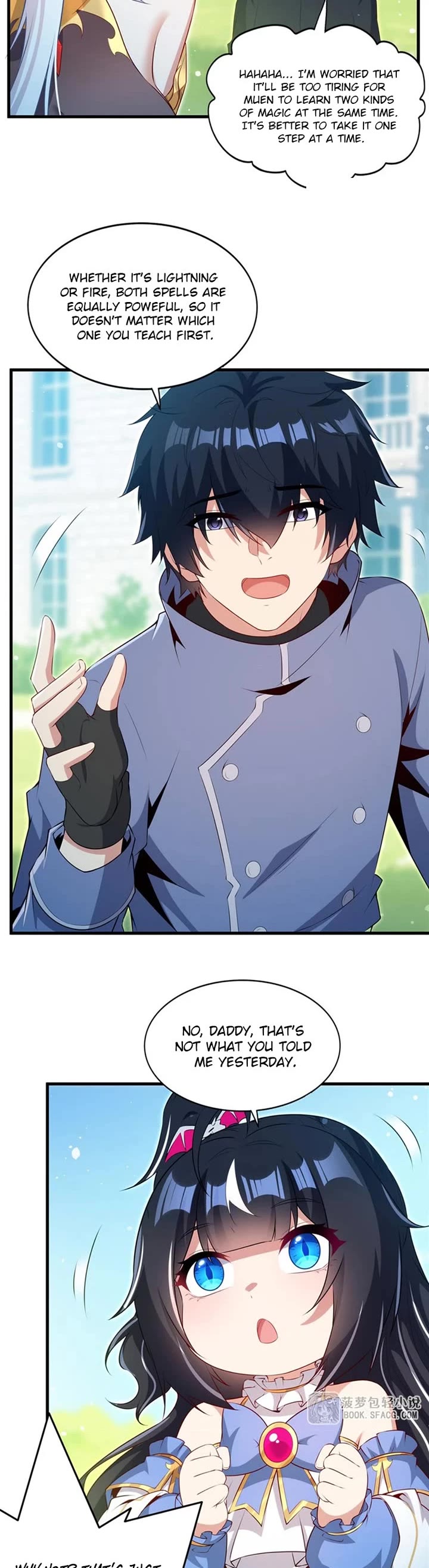 Shut Up, Evil Dragon! I Don't Want to Raise a Child With You Anymore chapter 74 page 3