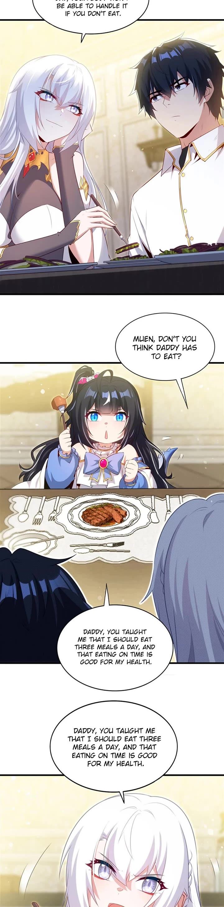 Shut Up, Evil Dragon! I Don't Want to Raise a Child With You Anymore chapter 74 page 8