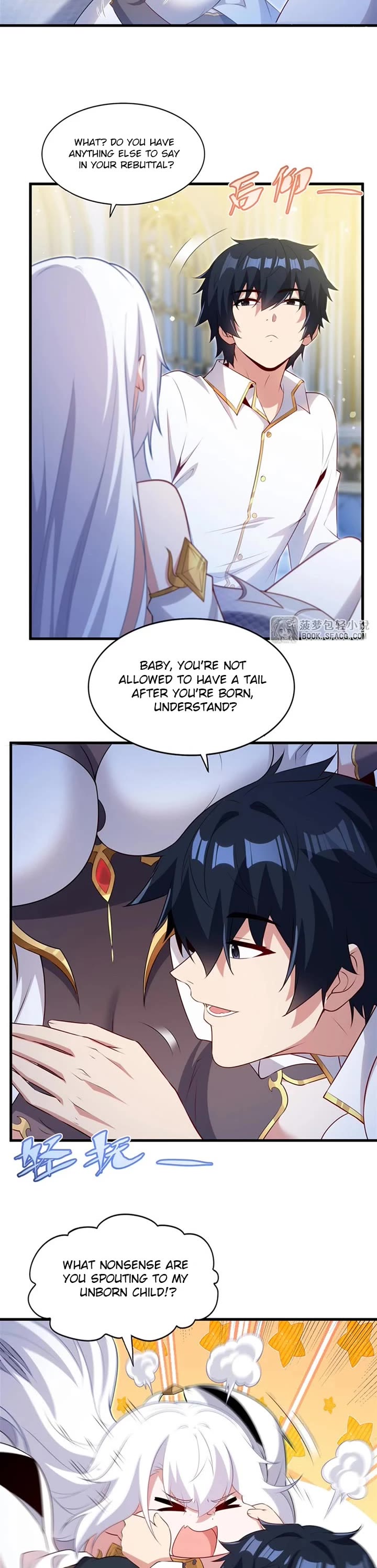 Shut Up, Evil Dragon! I Don't Want to Raise a Child With You Anymore chapter 76 page 4