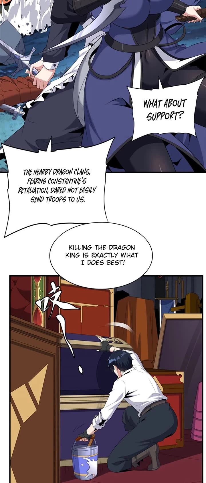 Shut Up, Evil Dragon! I Don't Want to Raise a Child With You Anymore chapter 87 page 22