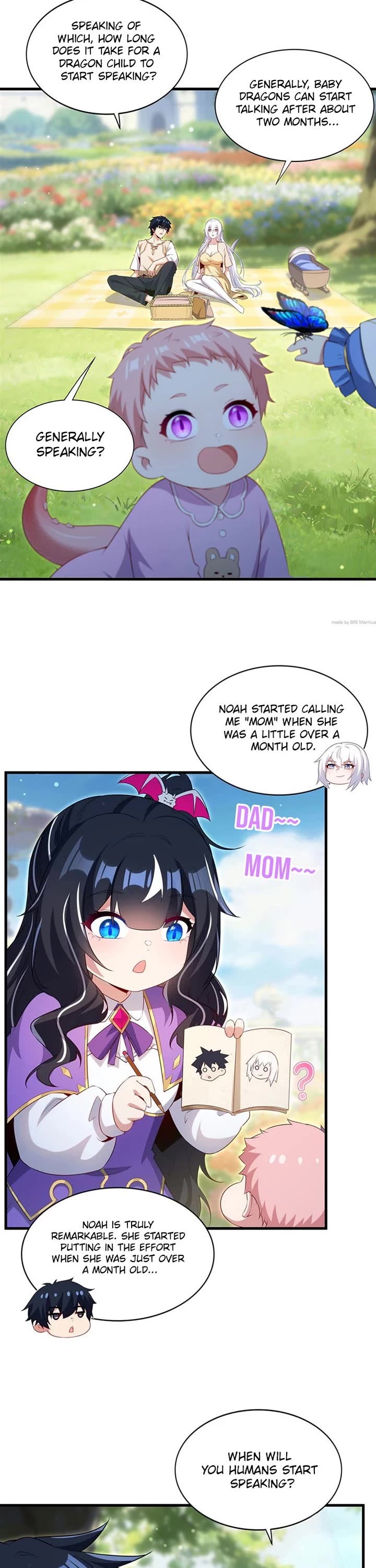 Shut Up, Evil Dragon! I Don't Want to Raise a Child With You Anymore chapter 93 page 2