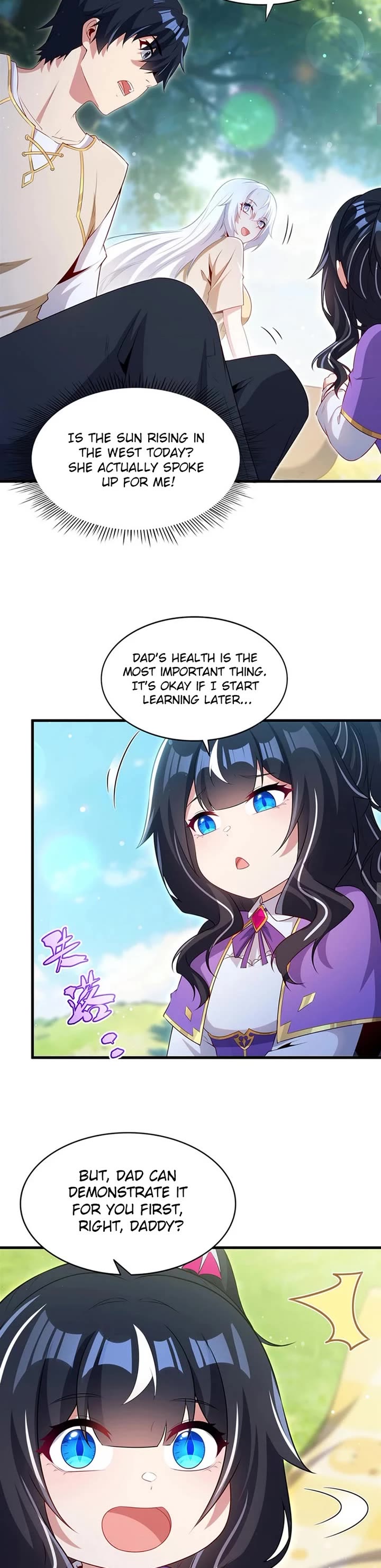 Shut Up, Evil Dragon! I Don't Want to Raise a Child With You Anymore chapter 93 page 8