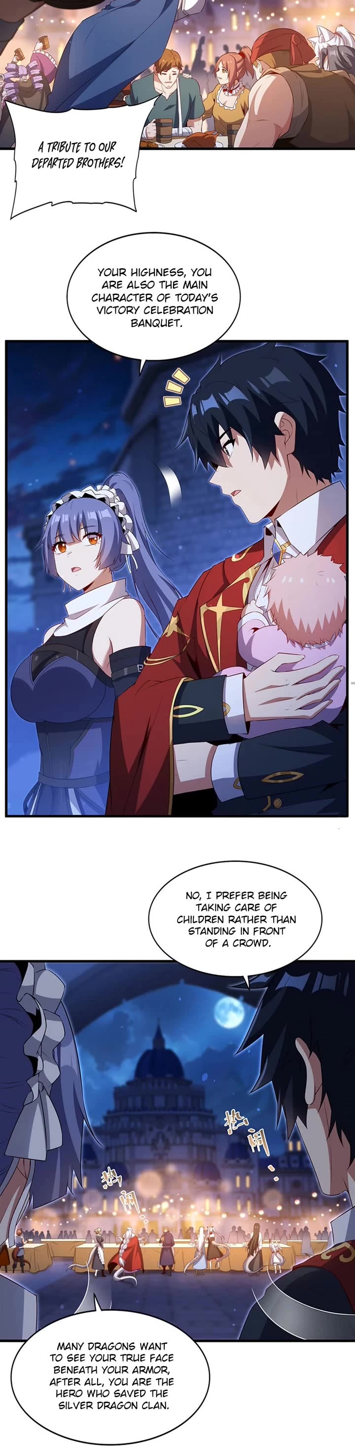 Shut Up, Evil Dragon! I Don't Want to Raise a Child With You Anymore chapter 95 page 4