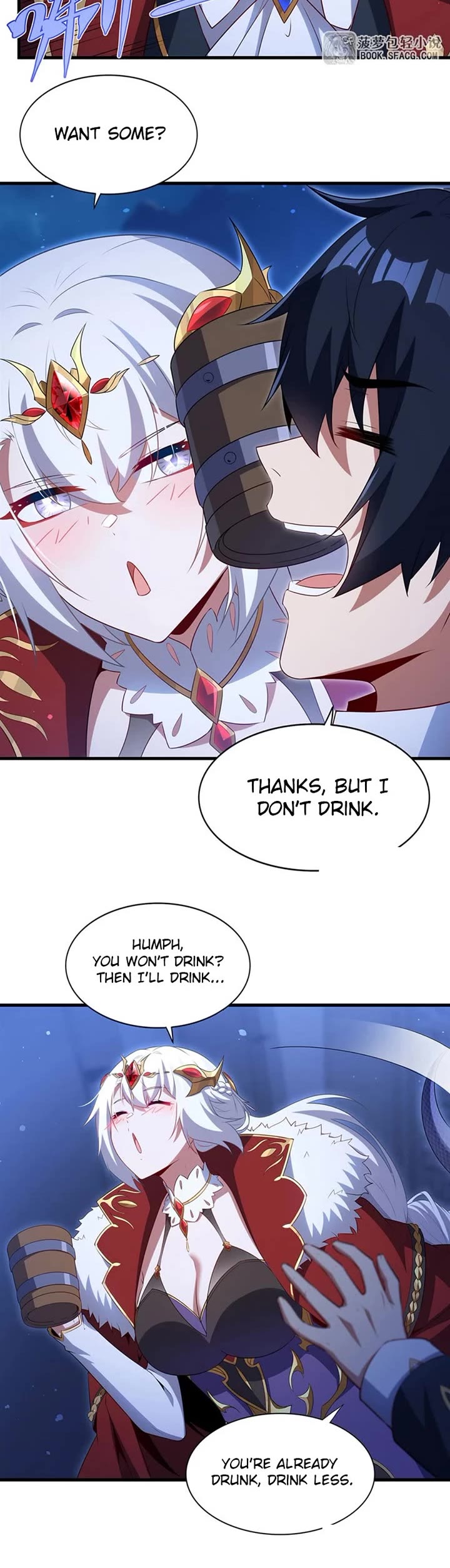 Shut Up, Evil Dragon! I Don't Want to Raise a Child With You Anymore chapter 95 page 9
