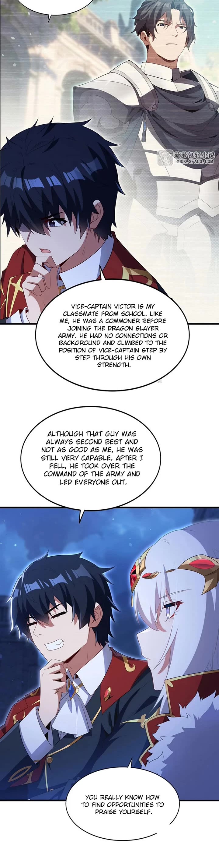 Shut Up, Evil Dragon! I Don't Want to Raise a Child With You Anymore chapter 96 page 8