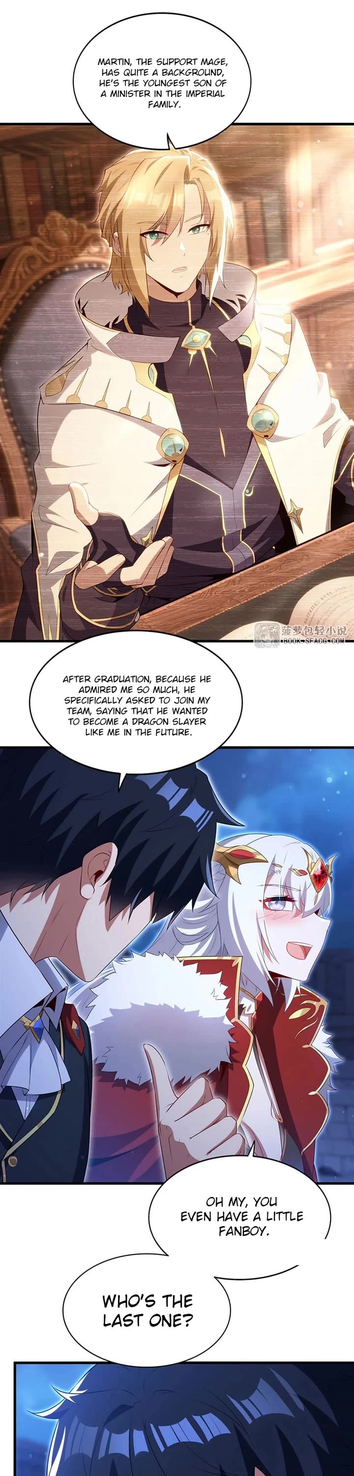 Shut Up, Evil Dragon! I Don't Want to Raise a Child With You Anymore chapter 96 page 9