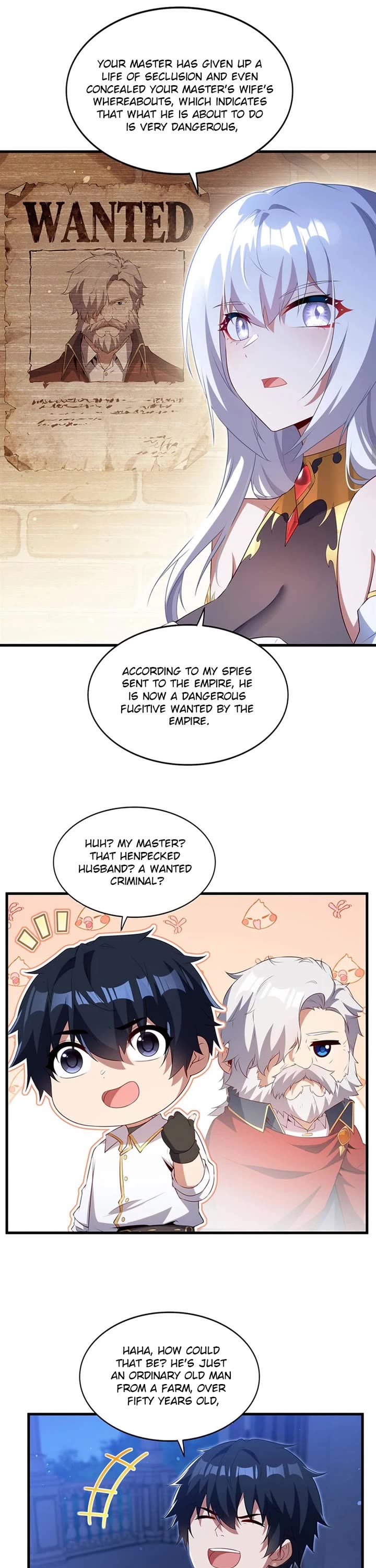 Shut Up, Evil Dragon! I Don't Want to Raise a Child With You Anymore chapter 97 page 9