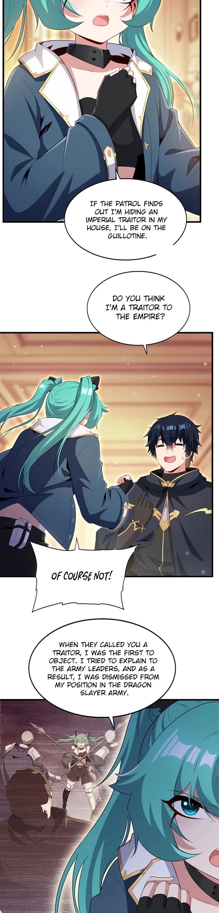 Shut Up, Evil Dragon! I Don't Want to Raise a Child With You Anymore chapter 99 page 8