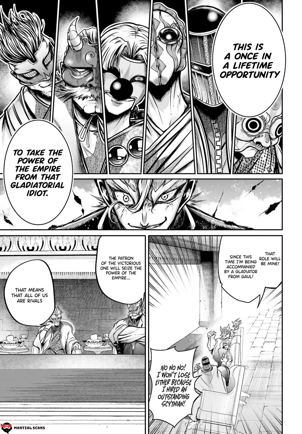 Shuumatsu no Valkyrie: The Legend of Lu Bu Fengxian chapter 26 page 24