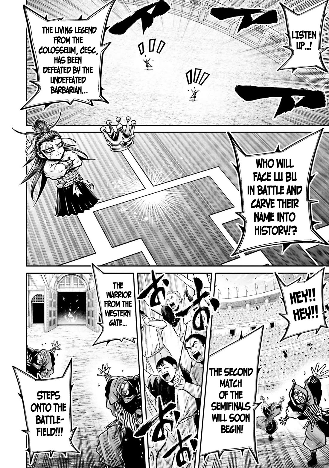 Shuumatsu no Valkyrie: The Legend of Lu Bu Fengxian chapter 33 page 4