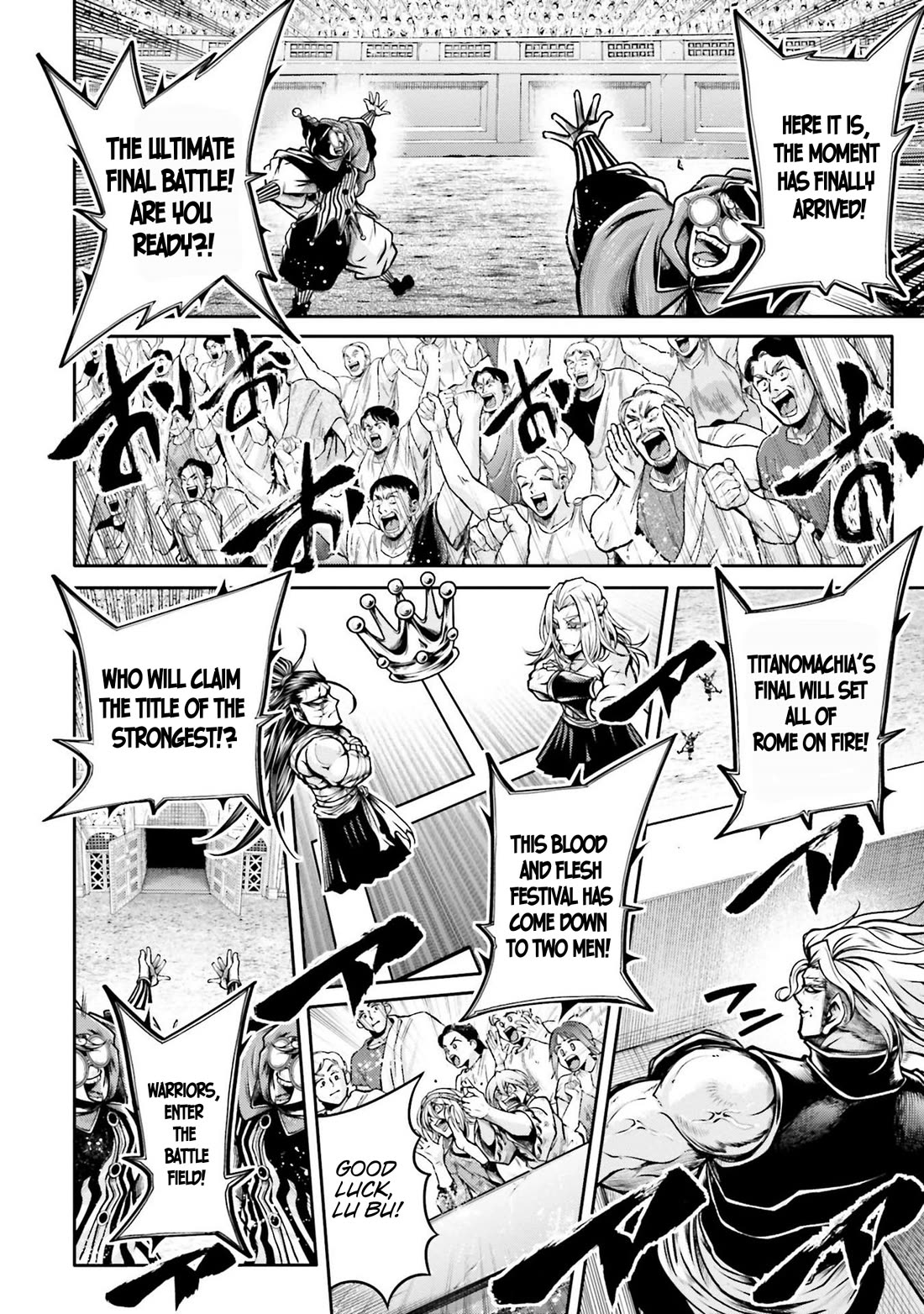 Shuumatsu no Valkyrie: The Legend of Lu Bu Fengxian chapter 34 page 14