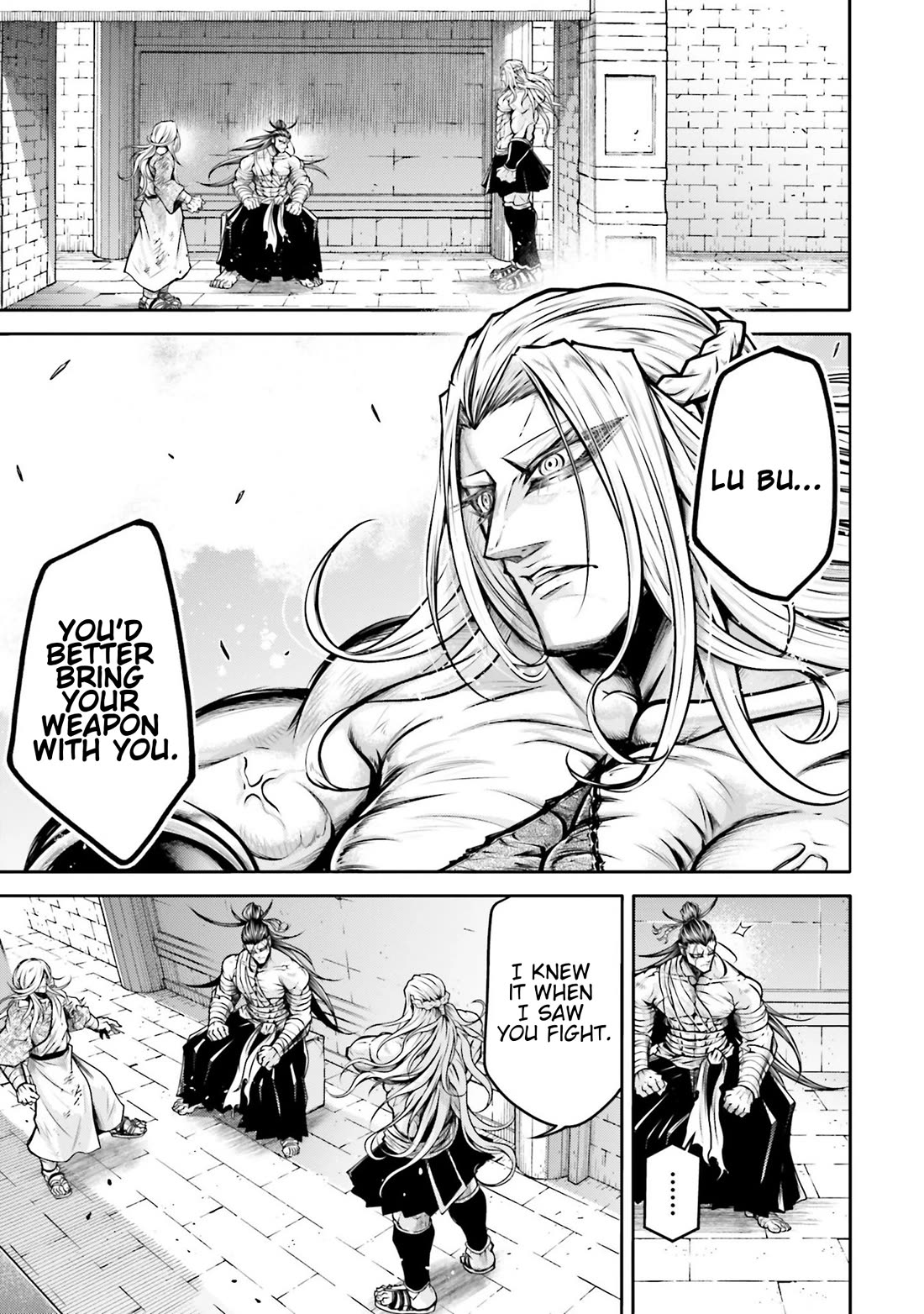 Shuumatsu no Valkyrie: The Legend of Lu Bu Fengxian chapter 34 page 5