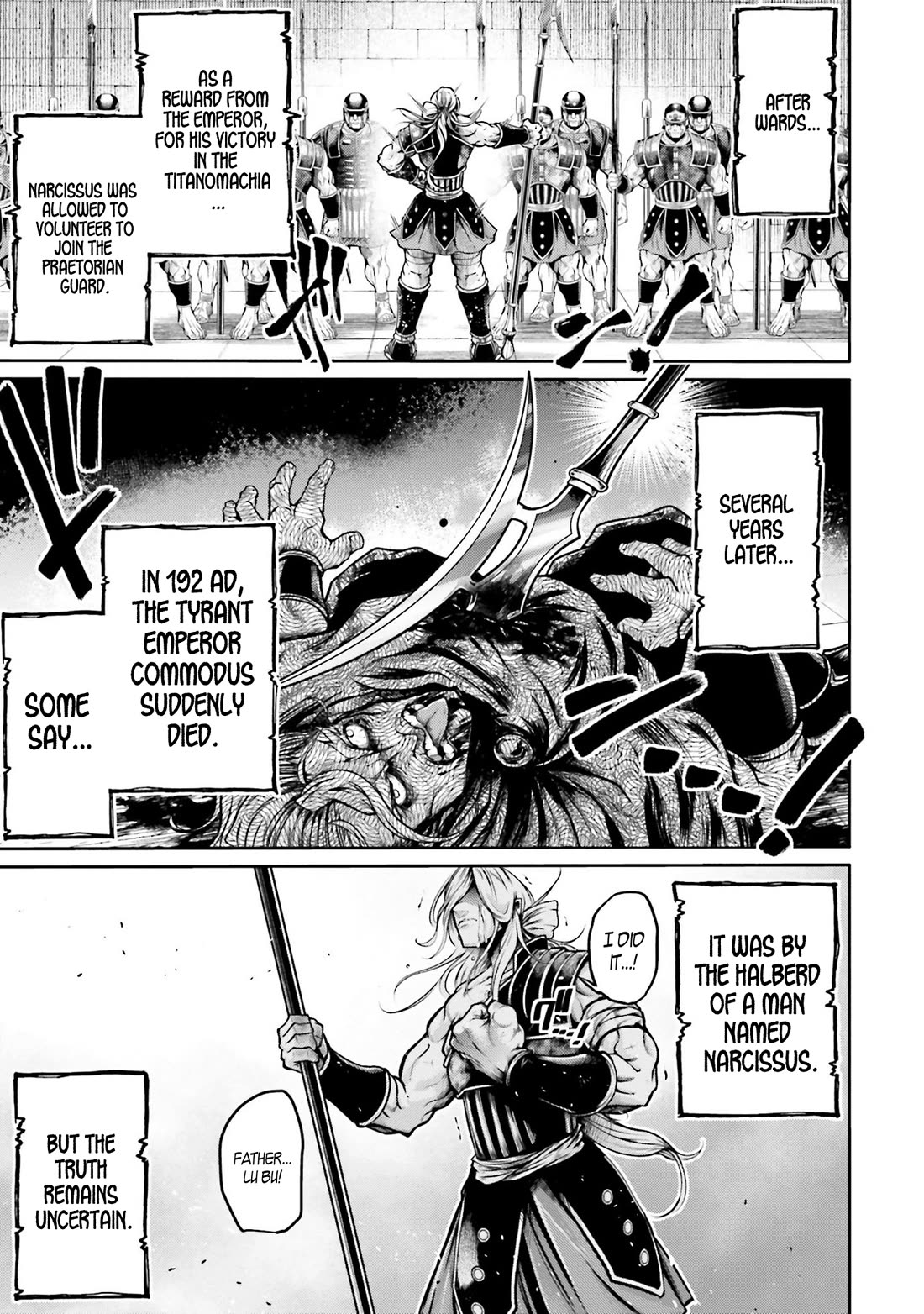 Shuumatsu no Valkyrie: The Legend of Lu Bu Fengxian chapter 35 page 27