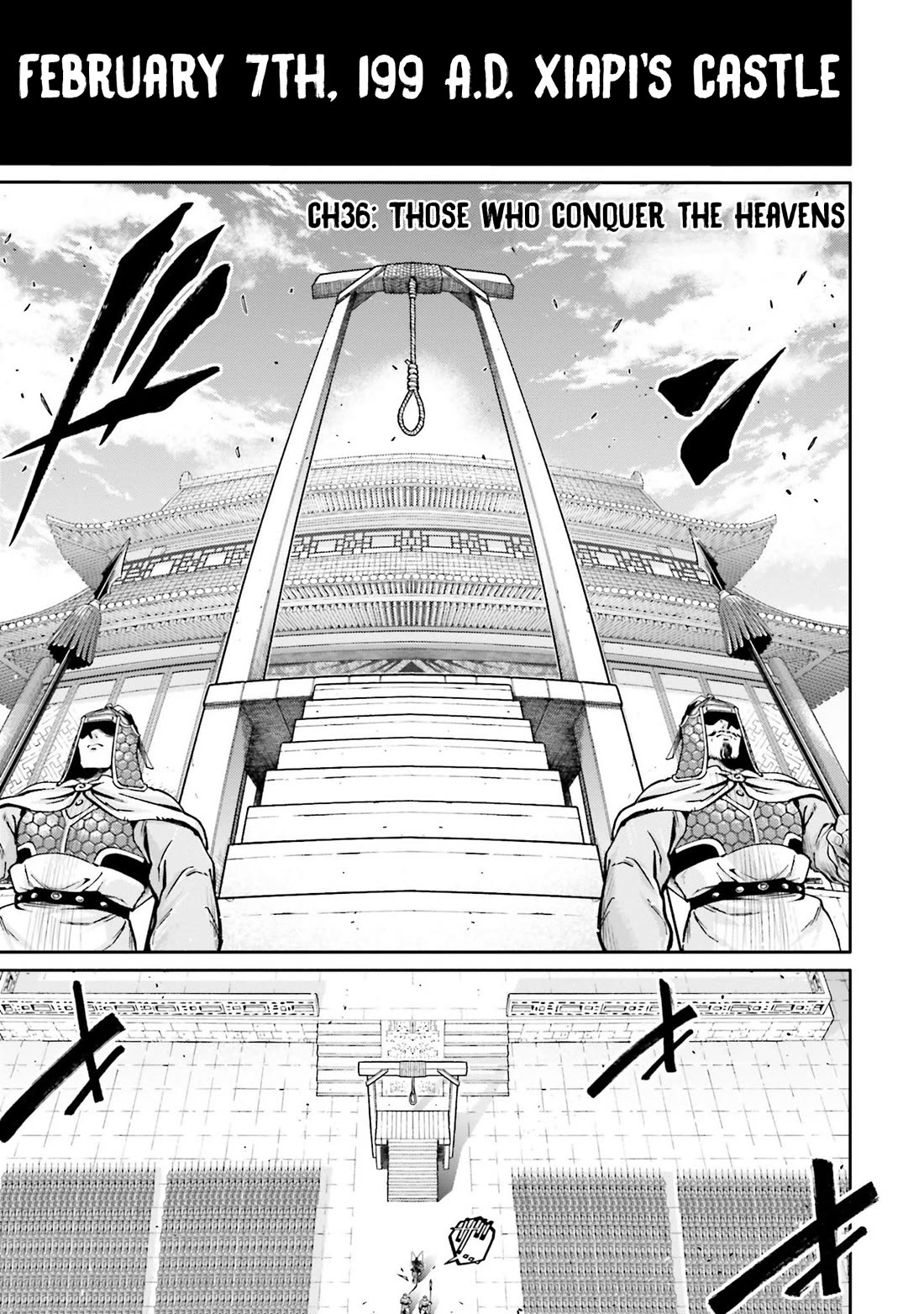 Shuumatsu no Valkyrie: The Legend of Lu Bu Fengxian chapter 36 page 1