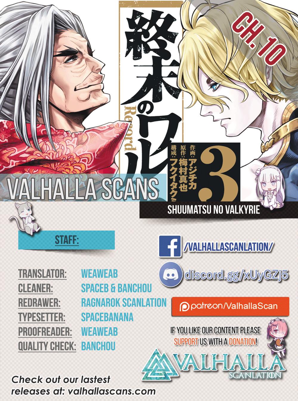 Shuumatsu no Valkyrie chapter 10 page 1
