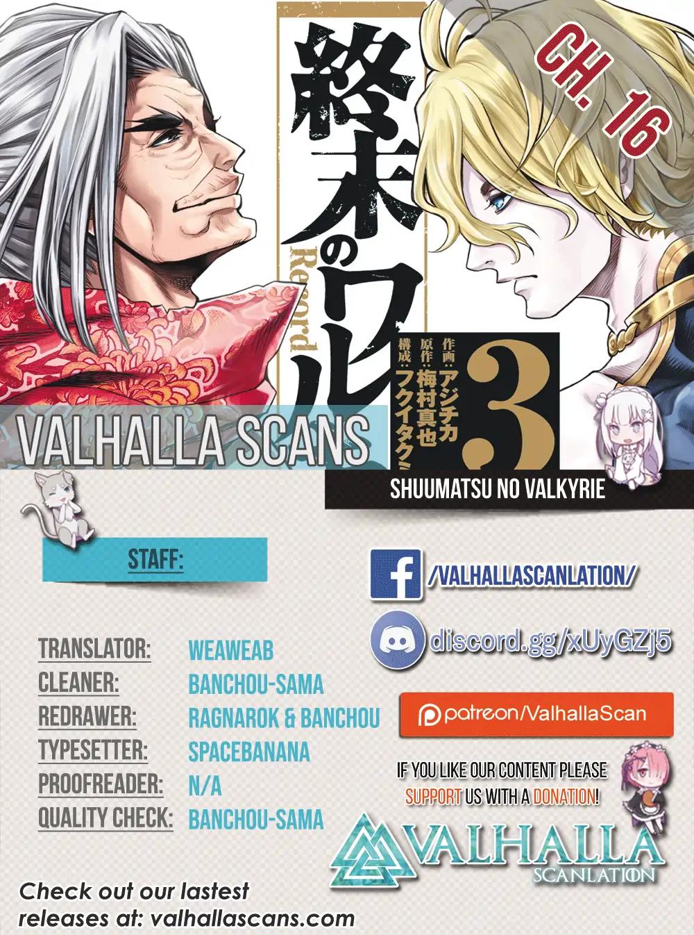 Shuumatsu no Valkyrie chapter 16 page 1