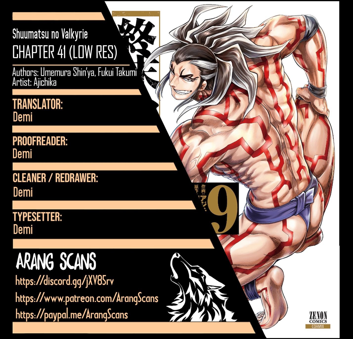 Shuumatsu no Valkyrie chapter 41 page 1