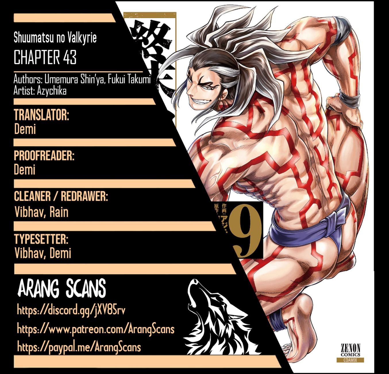 Shuumatsu no Valkyrie chapter 43 page 1