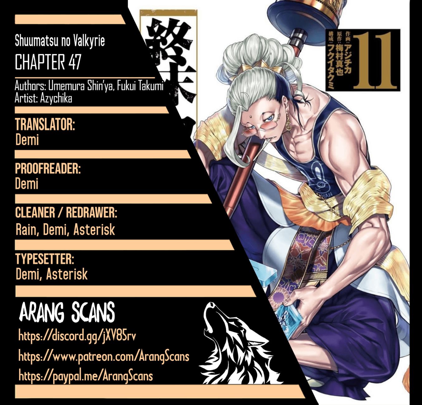 Shuumatsu no Valkyrie chapter 47 page 1