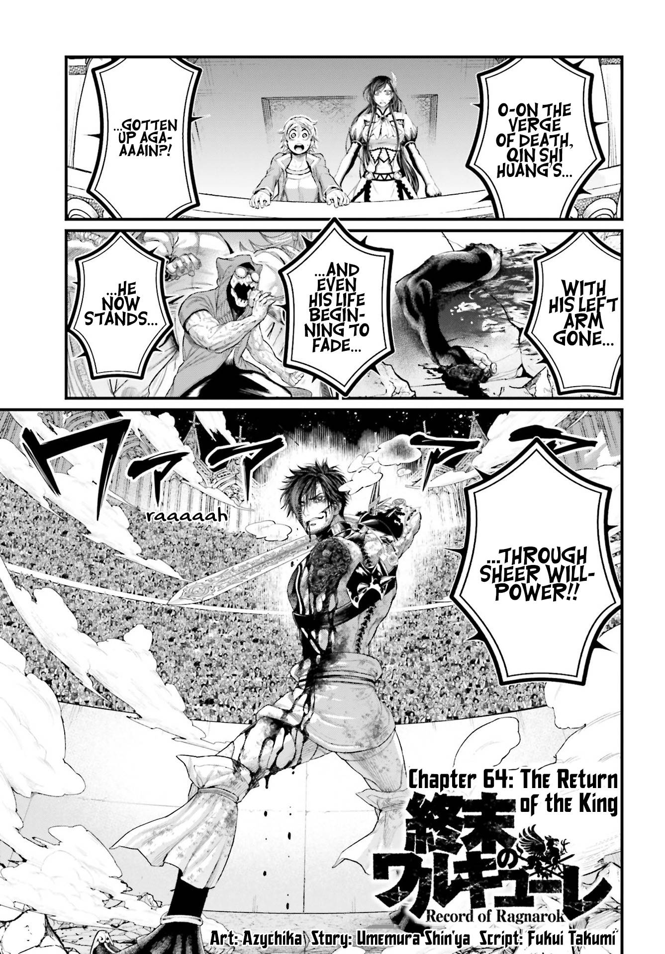 Shuumatsu no Valkyrie chapter 64 page 1