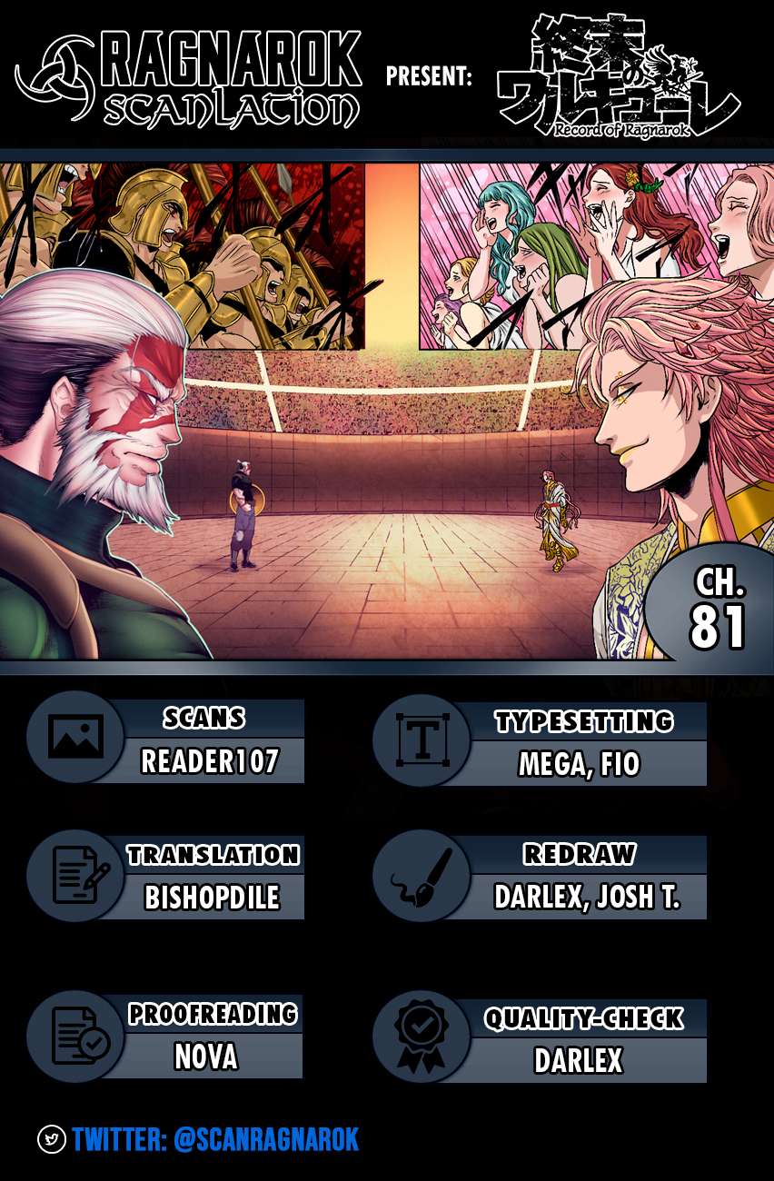 Shuumatsu no Valkyrie chapter 81 page 1